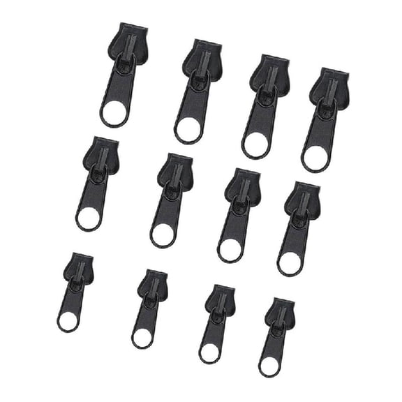 BQBQERT Zippers Repair Kits Removable Zips Zippers Pullers Zips Slider Replacement Set for Jeans Backpacks