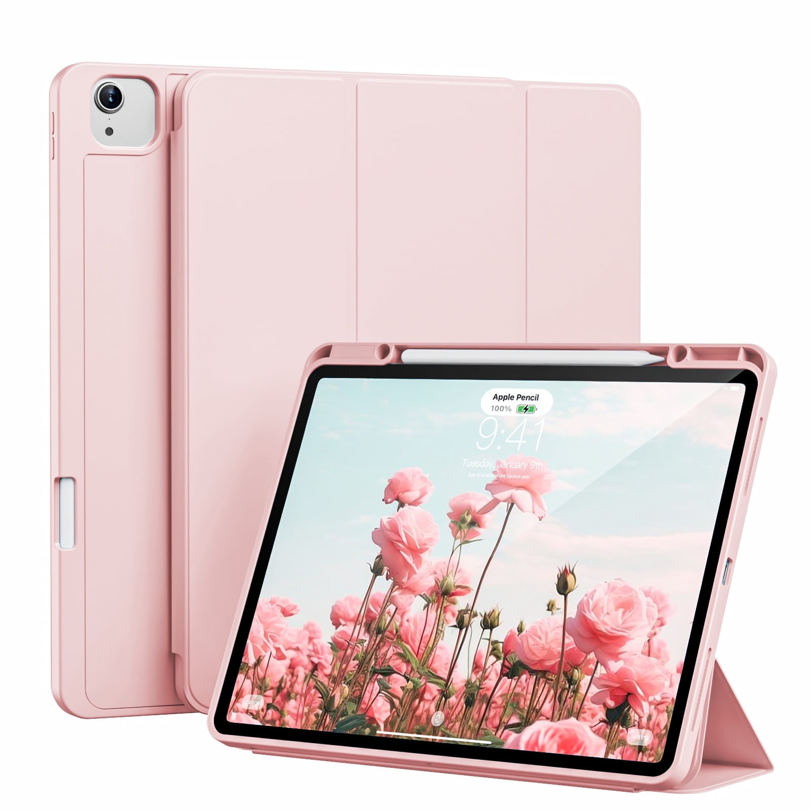 BQDIYOO Case for iPad Air 13 inch 2024 M2, iPad Pro 6th / 5th / 4th