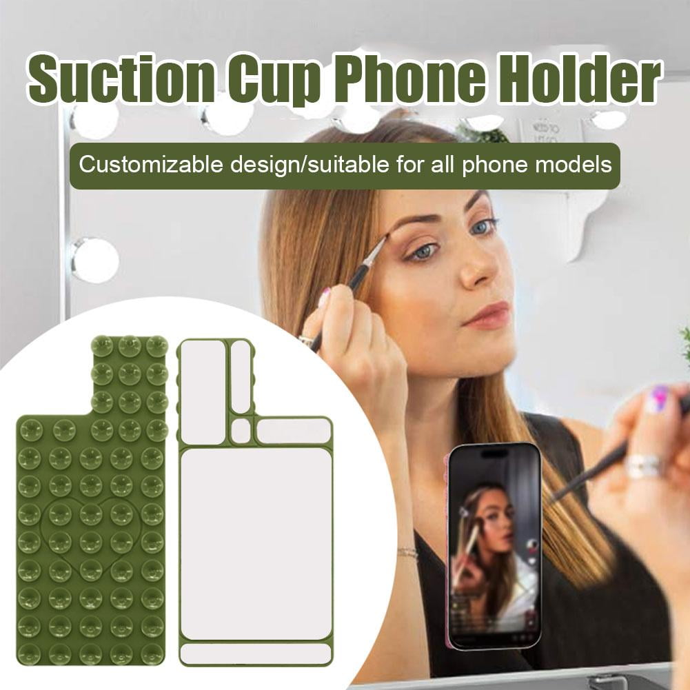 BQLQBQLQ 1* Silicone Suction Cup Phone Stand Multi-functional New Love ...