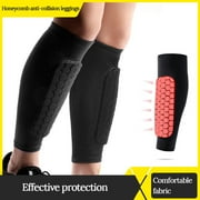 BQLQBQLQ 1X Men Football Shin Guards Protective Soccer Pads Leg 7AT Training7 X4W2US