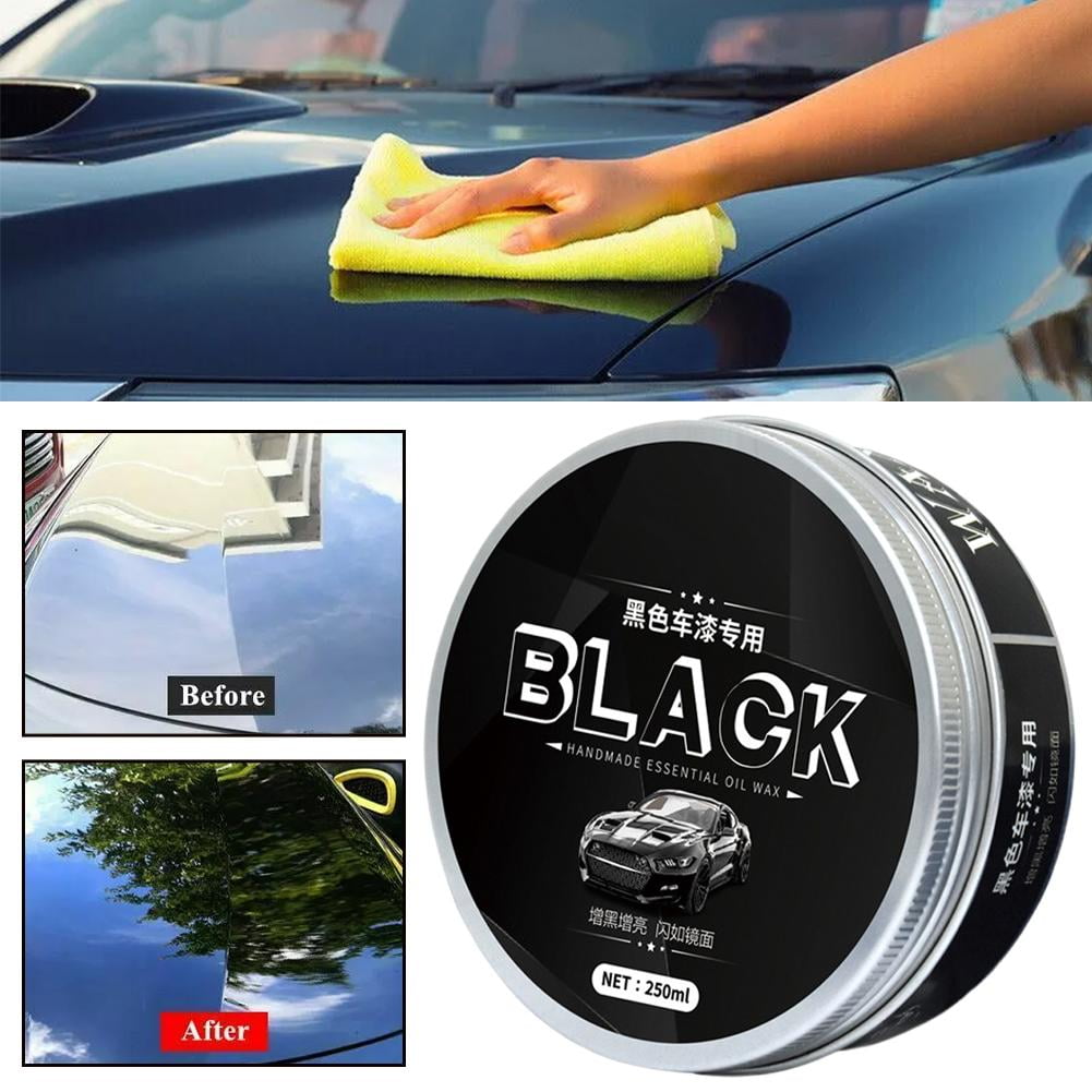 BQLQBQLQ 250ml A Car Solid Wax For Black Cars, Polishing White Car Special Wax, Professional Car Wash Black Car Special Coating Wax, Scratch Repair New Car Wax
