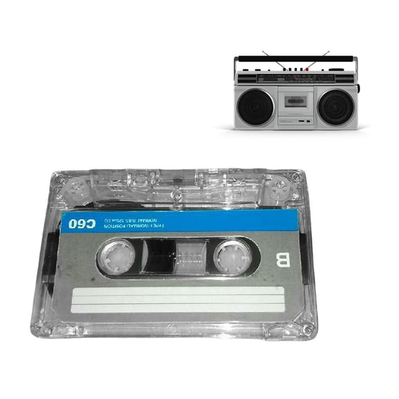 BQLQBQLQ 60 Minutes Blank Cassette Tapes Professional music Recording Media