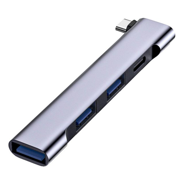 BQLQBQLQ Adapter USB C HUB Type C 4 Port High Speed USB Splitter PC