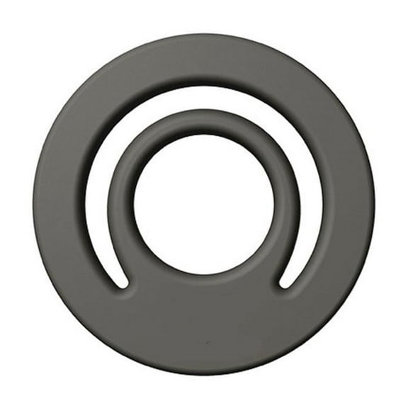 BQLQBQLQ Black Magnetic Finger Ring Buckle Silicone Magnetic Mobile Phone Holder Back Sticker Strong Magnetic Finger Ring Buckle Suitable For Apple