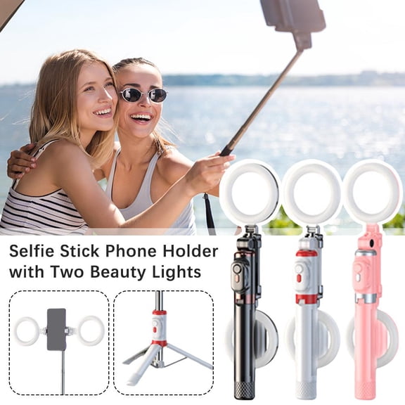 BQLQBQLQ Bluetooth Selfie Stick Remote Phone Holder Tripod Stand For iphone Univers New