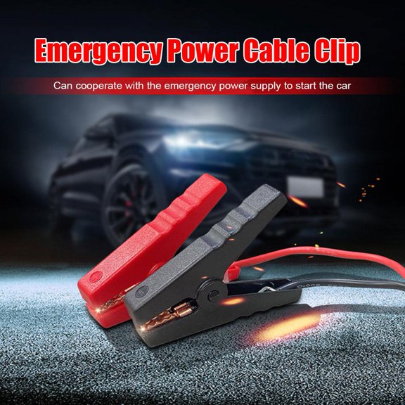 BQLQBQLQ Emergency Power Lighting Auto Battery Line Emergency Clip Cable