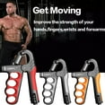 thumbnail image 1 of BQLQBQLQ Hand Grip Strength Power Trainer Gripper Strengthener HOT Gym Adjustable, 1 of 4