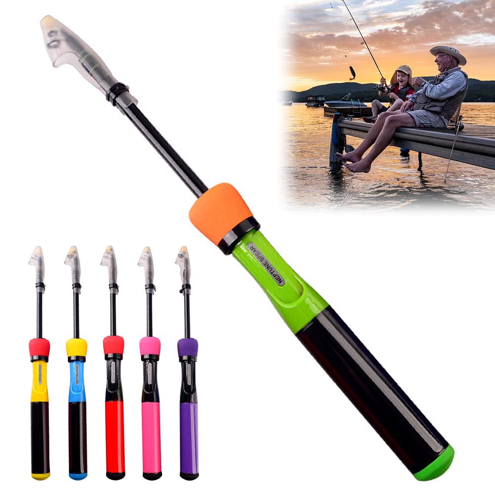 BQLQBQLQ Kids Fishing Pole Telescopic Fishing Rod Toddler Collapsible Fishing Rod and