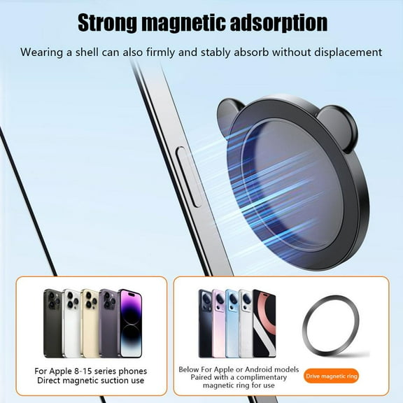 BQLQBQLQ Magnetic Selfie Mirror for Back Camera,Slim Cell Phone Selfie Mirror ъд ψй ⭐^ ερ