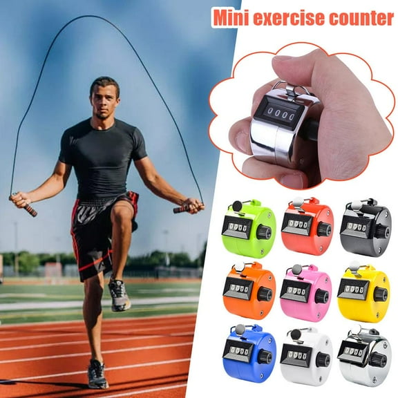 BQLQBQLQ Mechanical Hand Tally Number Counter Click Clicker Digit Manual
