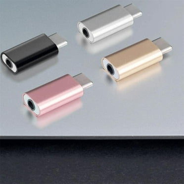 BQLQBQLQ Metal Type C to 3.5 Mm AUX Jack Headphones USB-C Headphone Adapters new
