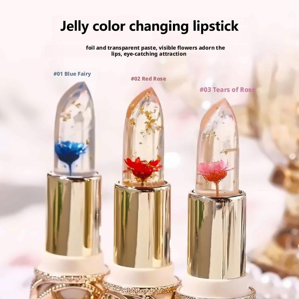 BQLQBQLQ Petal Jelly Color Changing Lipstick Moisturizes and Whitens ...