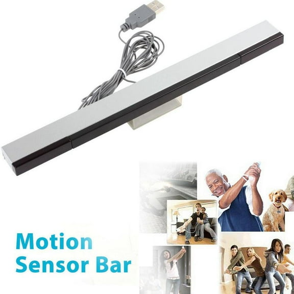 BQLQBQLQ Sensor Bar USB For PC Wii  Wii U Game Console Connects to USB Port `