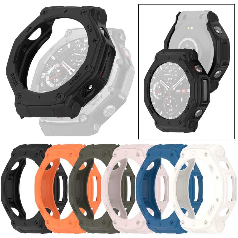 HOMTERN Coque Pour Amazfit T-Rex 2 - Coque En Silicone Souple