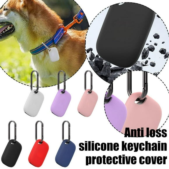 BQLQBQLQ Tile by Life360 Mate (2024) Bluetooth Tracker, Keys Finder and Item Locator for Keys, Anti Lost Soft Secure Protective Cover Finder for Keys, Bags, Cat Dog Collar Tag Accessories S4C6