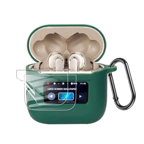 Clerance! Transparent For Jbl Tour Pro 2 Bluetooth Headset Smart Lcd Screen Film Protective Film Tpu Hydrogel Film Soft