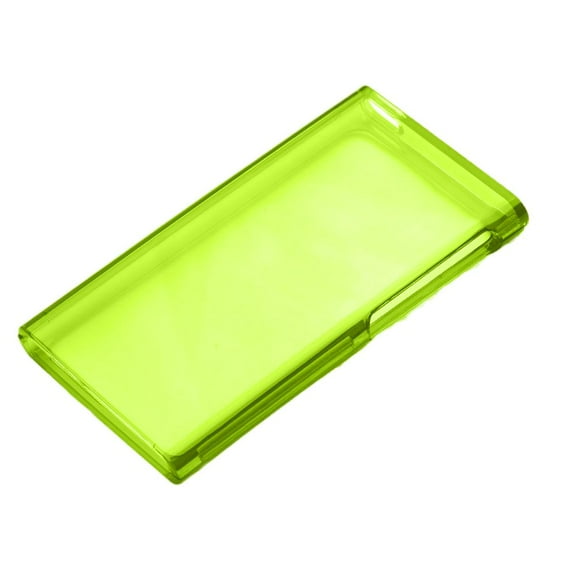 BQLQBQLQ Transparent Green For Apple Ipod Nano7 Protective Case Nano 7 Solid Color Pc Transparent Single Bottom Double Sided Hard