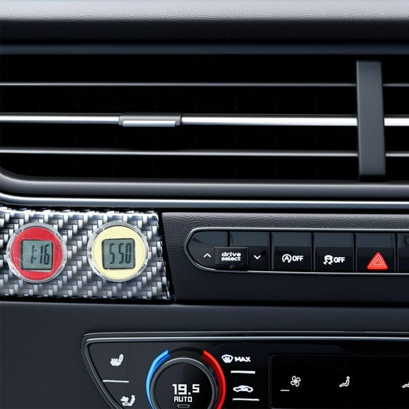 BQLQBQLQ Waterproof Mini Digital Clock Motorcycle Bike Sticky Display Modific Watch NEW.