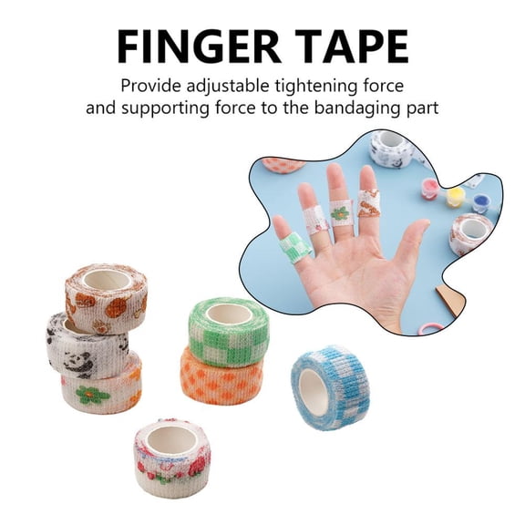 BQLQBQLQ Waterproof Self Adhesive Bandage Tape Finger Joints Wrap UK Care Sports 9CC6