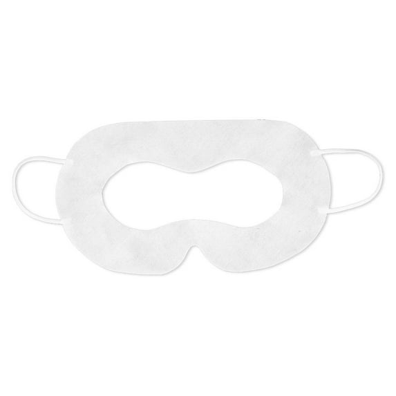 BQLQBQLQ White 50pcs Disposable Vr Eye Mask 3d Solid Color For Meta Quest3/Vision Pro Universal Anti-Sweat And Anti-Bacteria Hot