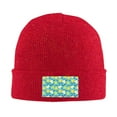 BQQLLBD Fruit Pear Pattern Beanie Hats for Men Women Knit Hat Skull Cap
