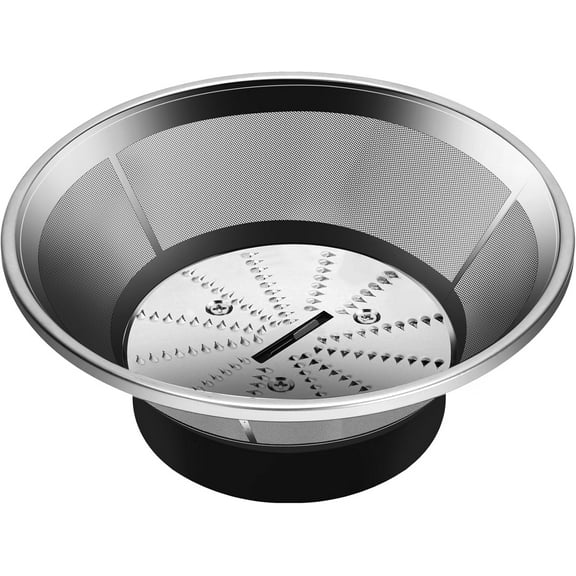 BR-1 Mesh Filter Basket Compatible with Models JE95XL, JE98XL, BJE200XL Juicers, SP0010662 Blender Basket Assly - Ready to Use Mesh Bowl, Upgraded Titanium-coated Blades and Base