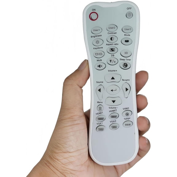 BR-3003B New Replacement Remote fit for Optoma NEC Projector HD143X HD144X HD26BR HD27