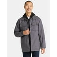 thumbnail image 1 of Brahma Men's and Big Men's Hooded Shirt Jacket, Midweight, Sizes S-3XL, 1 of 5