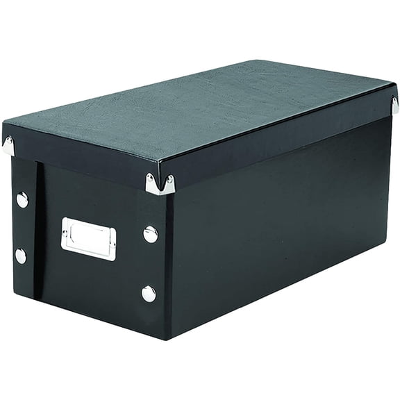 BR/VG Storage Box, Black, 2 PK