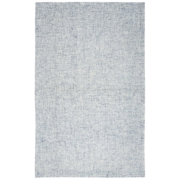 BR359A Blue 2'6" x 10' Hand-Tufted Area Rug