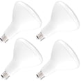 thumbnail image 1 of BR40 LED Light Bulbs, LED Indoor Flood Light, Dimmable, 2700K Warm White, 100W Equivalent 17W, 1400 Lumens, E26 Base, Indoor Residential Home Recessed Can Lights, 4Pack, 1 of 1