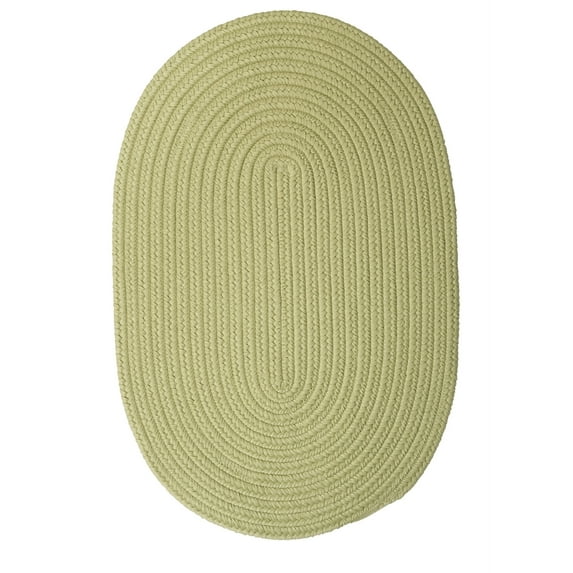 BR66R120X156 Boca Raton - Celery 10'x13' Rug, 100% Polypropylene - Oval.