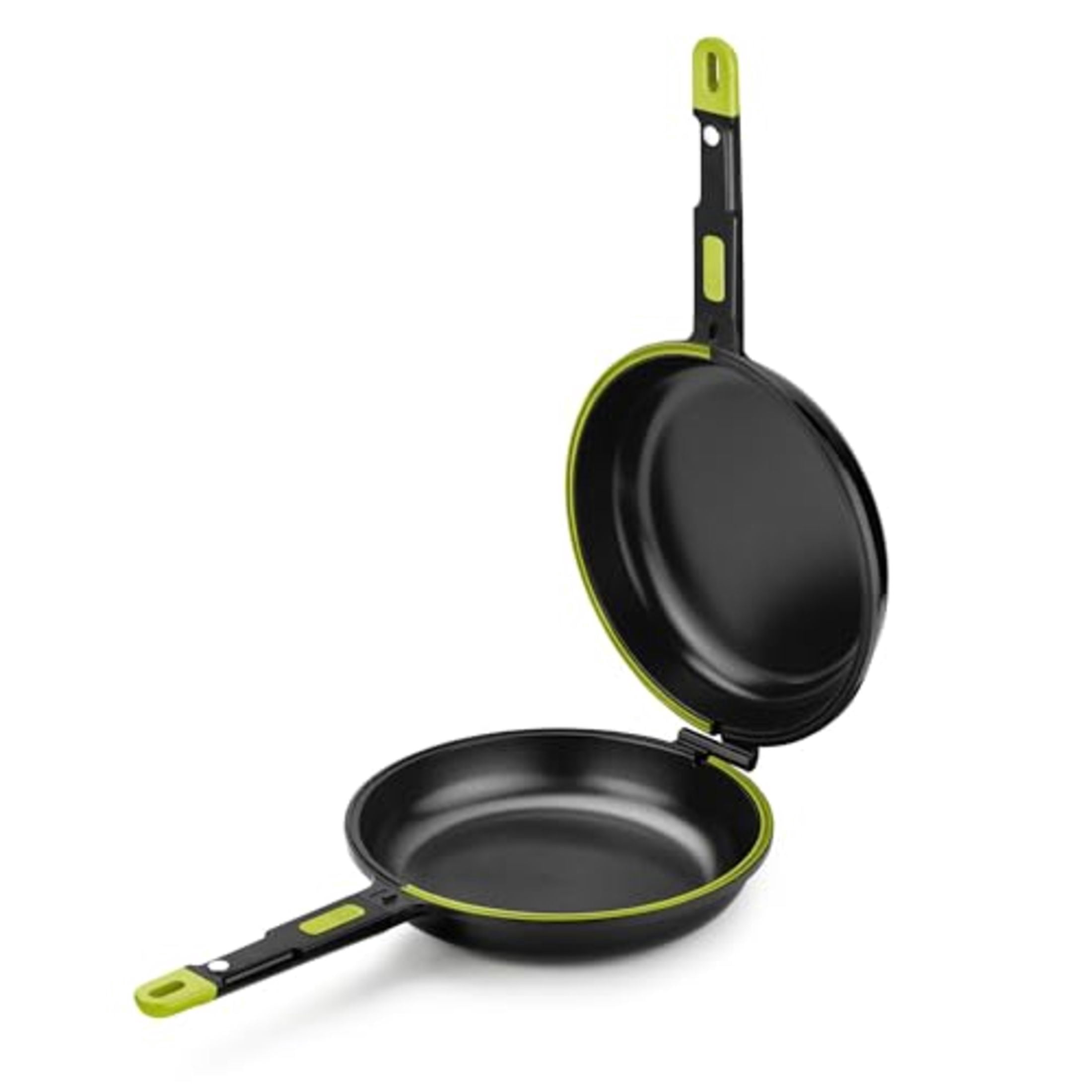 BRA Cookware Foodie Dual Frying Pan Double Skillet for Spanish Omelets ...