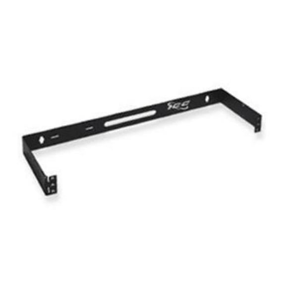 ICC ICCMSHB1RS Wall Mount Hinged Patch Panel Rack Mount, 1-RU Space, Gray