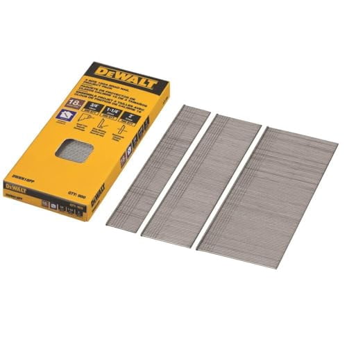 DeWalt Brad Nail Project Pack DWBN18PP - 18 Gauge Assorted Sizes - 3/4", 1-1/4", 2"
