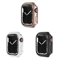 thumbnail image 1 of BRADCET 1/3Pack Hard Cover for Apple Watch Case 38mm 44mm 45mm 40mm 41mm 42mm for Women Men, Full Ultra-Thin Protective Cover Bumper for iWatch SE Series 8 7 6 5 4 3 2 1 Accessories, 1 of 13