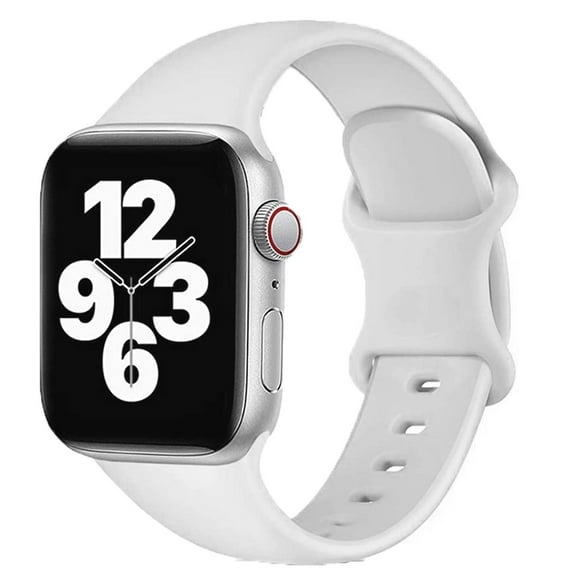 BRADCET 1/4Pack Silicoen Sport Band for Apple Watch Bands 44mm 45mm 41mm 40mm 38mm 49mm 42mm Women Men, Adjustable Elastic Bands Wristbands Strap for iWatch Series Ultra 8 7 SE 6 5 4 3 2 1 Nike