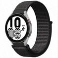 thumbnail image 1 of BRADCET 20mm 22mm Band for Samsung Galaxy Watch 6 5 4 40mm 44mm/ 6 Classic 43mm 47mm 46mm 42mm/ Active 2 3, Braided Velcro Nylon Loop Strap for Amazfit watch Garmin watch, 1 of 15