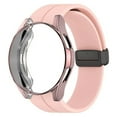 thumbnail image 1 of BRADCET 20mm Band and Case Compatible with Samsung Galaxy Galaxy Watch 5 4 40mm 44mm/ Watch 4 classic 46mm 42mm Women Men / Smartwatch Sport Silicone Strap and watch cover (Without film), 1 of 7