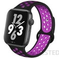 thumbnail image 1 of BRADCET Compatible with Apple Watch Band iWatch Bands 49mm 45mm 44mm 42mm 41mm 40mm 38mm Women Men, Silicone Sport Bands for iWatch SE Sereis 9 8 7 6 5 4 3 2 1 Ultra, 1 of 14