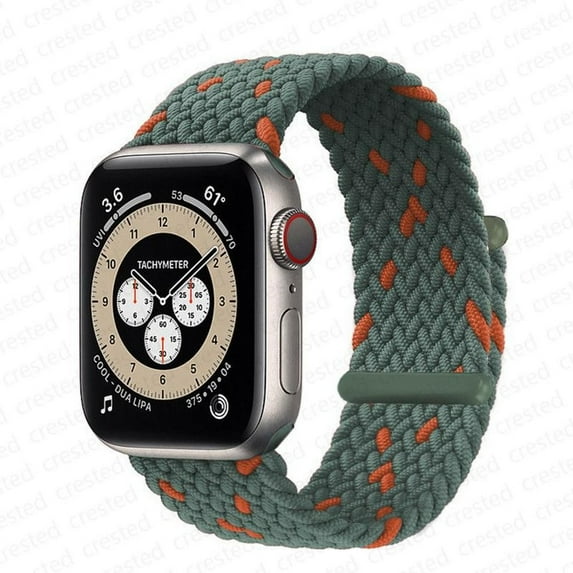 BRADCET Compatible with Braided Solo Loop Apple Watch Band 44mm 40mm 45mm 38mm 42mm 49mm 41mm Women Men, Elastic Band Nylon Wristbands Strap for iWatch Series Ultra 8 7 SE 6 5 4 3 2 1 Nike Accessories
