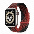 thumbnail image 1 of BRADCET Compatible with Braided Solo Loop Apple Watch Band 44mm 40mm 45mm 38mm 42mm 49mm 41mm Women Men, Elastic Band Nylon Wristbands Strap for iWatch Series Ultra 8 7 SE 6 5 4 3 2 1 Nike Accessories, 1 of 11