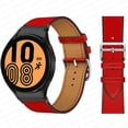 thumbnail image 1 of BRADCET Compatible with Samsung Galaxy 6 5 4 40mm 44mm/ 4 Classic 42mm 46mm/ 6 Classic 43mm 47mm/ Galaxy Watch 5 Pro 45mm 20mm Band No Gap UP Leather Wristbands, 1 of 12