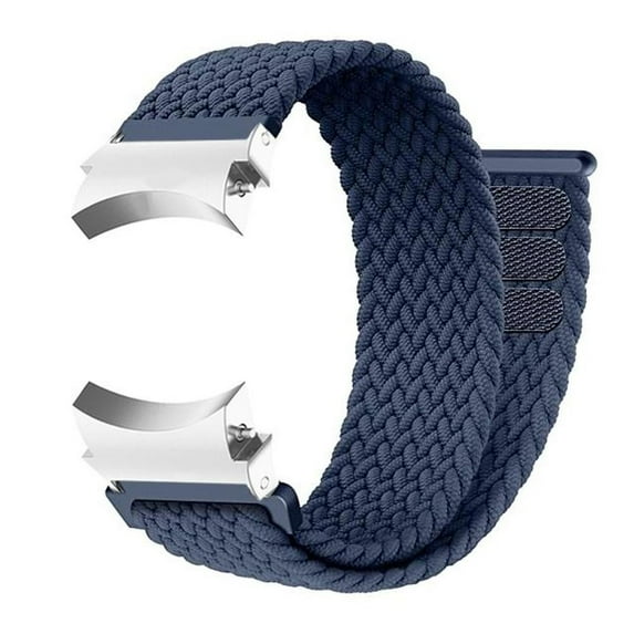 BRADCET Compatible with Samsung Galaxy Watch 6 5 4 Band 44mm 40mm/ 6 4 Classic 43mm 47mm 46mm 42mm/ Galaxy Watch 5 Pro 45mm, 20mm Braided Solo Loop Band Stretchy Bracelet Nylon Sport Strap Women Men