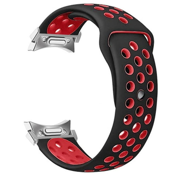 BRADCET No Gap 20mm Bands Compatible with Samsung Galaxy Watch 6 5 4 Band 40mm 44mm/Galaxy Watch 6 Classic 47mm 43mm/Watch 5 Pro 45mm/Watch 4 Classic 46mm 42mm, 20mm Silicone Sport Strap Women Men
