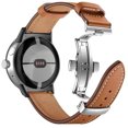 thumbnail image 1 of BRADCET Leather Strap Compatible with Google pixel watch 2/ Google pixel watch band straps correa wristband smartwatch Accessories watchband Bracelet for Pixel Watch 2 1, 1 of 7