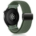 thumbnail image 1 of BRADCET No Gap Braided 20mm Band for Samsung Galaxy Watch 6 5 4 Band 40mm 44mm Watch 5 Pro 45mm,20 mm Magnetic Woven strap for galaxy Watch 6 classic bands 43mm 47mm /4 classic 42mm 46mm Women men, 1 of 8