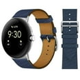thumbnail image 1 of BRADCET PU Leather Bands Compatible with Google Pixel 2 /Pixel Watch, Replacement PU Soft Leather Straps wristbands for Women Men, 1 of 12