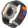 thumbnail image 1 of BRADCET Trail Loop Compatible with Apple Watch Bands iWatch Bands 49mm 45mm 41mm 44mm 40mm 42mm 38mm Women Men, Rugged Sport Loop Nylon Wristband for iwatch Series 9 8 7 SE 6 5 4 3 Ultra 2, 1 of 16