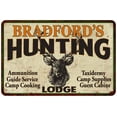 thumbnail image 1 of BRADFORD'S Hunting Lodge Sign 12 x 18 Matte Finish Metal 112180015470, 1 of 1